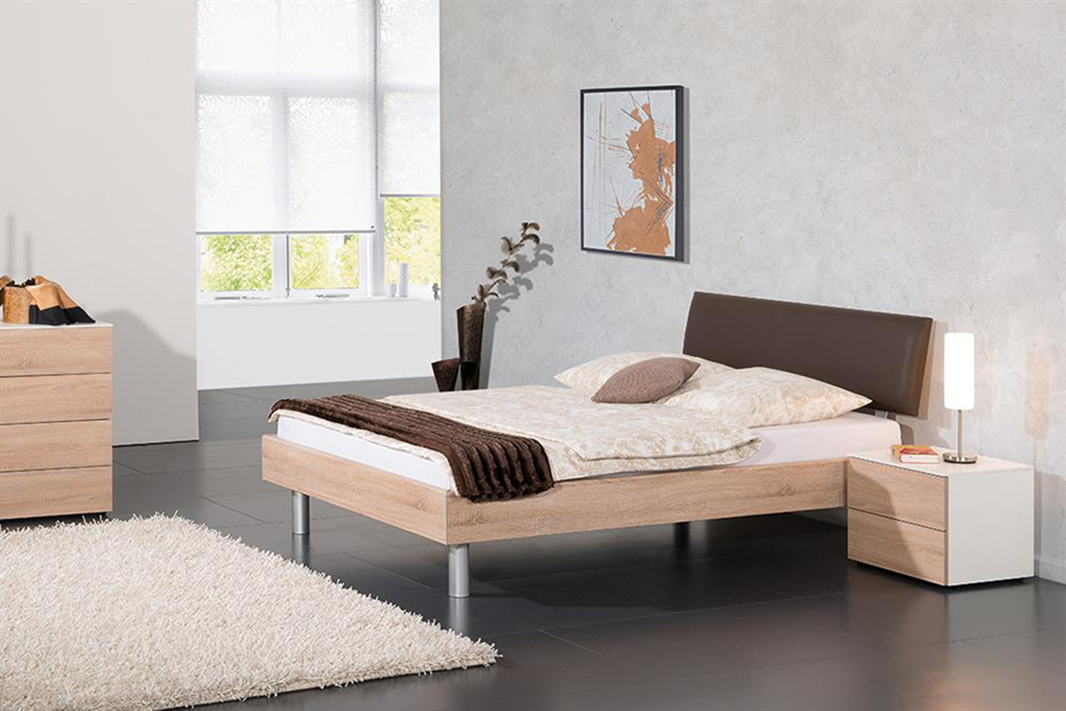 Schlafzimmer Bett Livorno plus