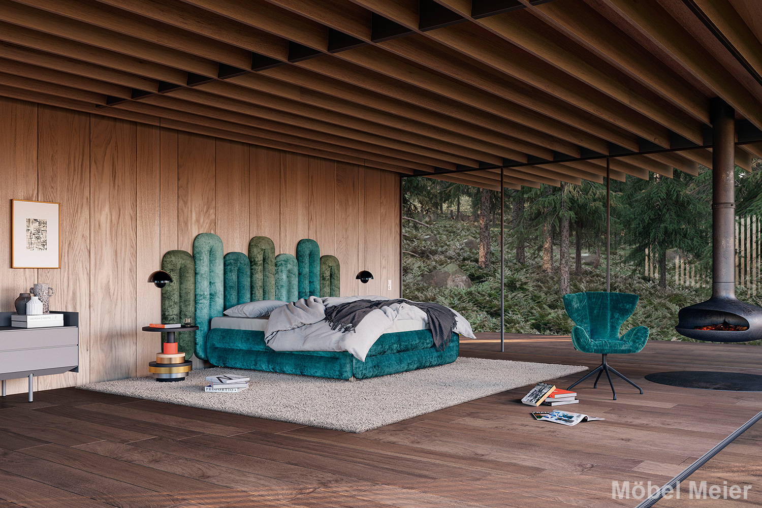 Schlafzimmer Bretz Creole 