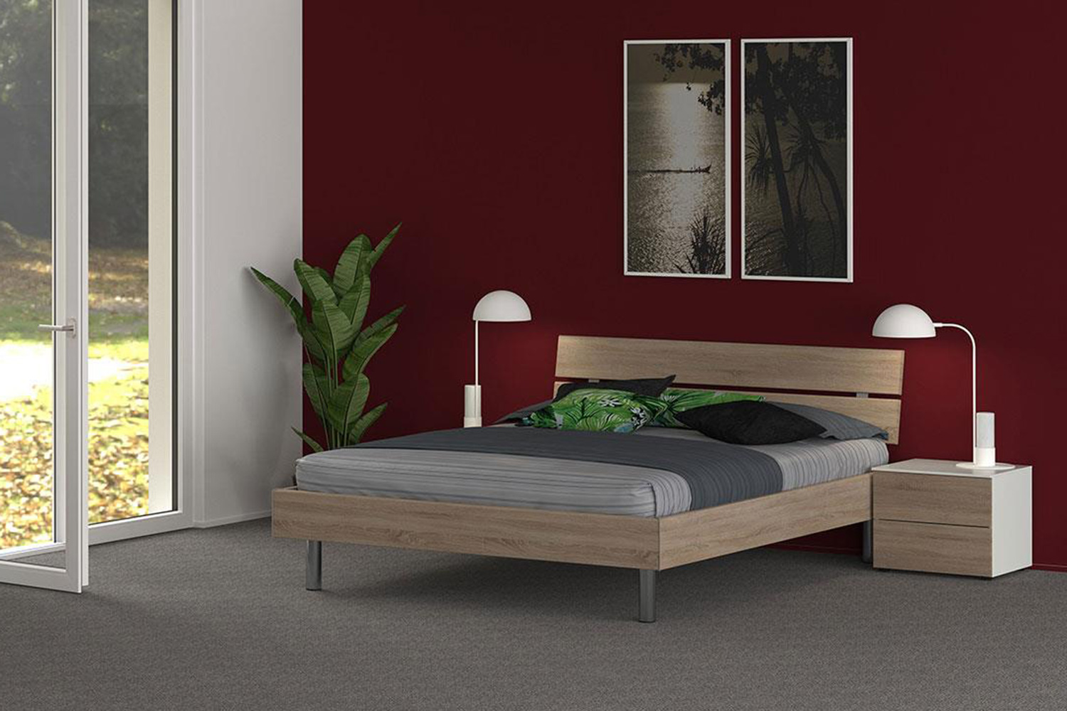 Schlafzimmer Bett livorno plus
