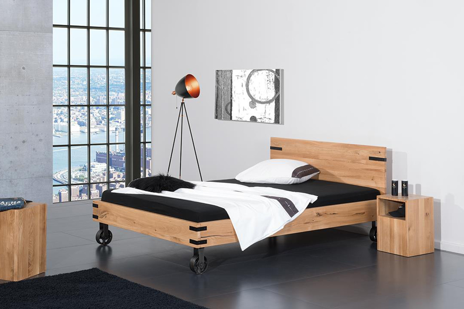 Schlafzimmer Bett Natura