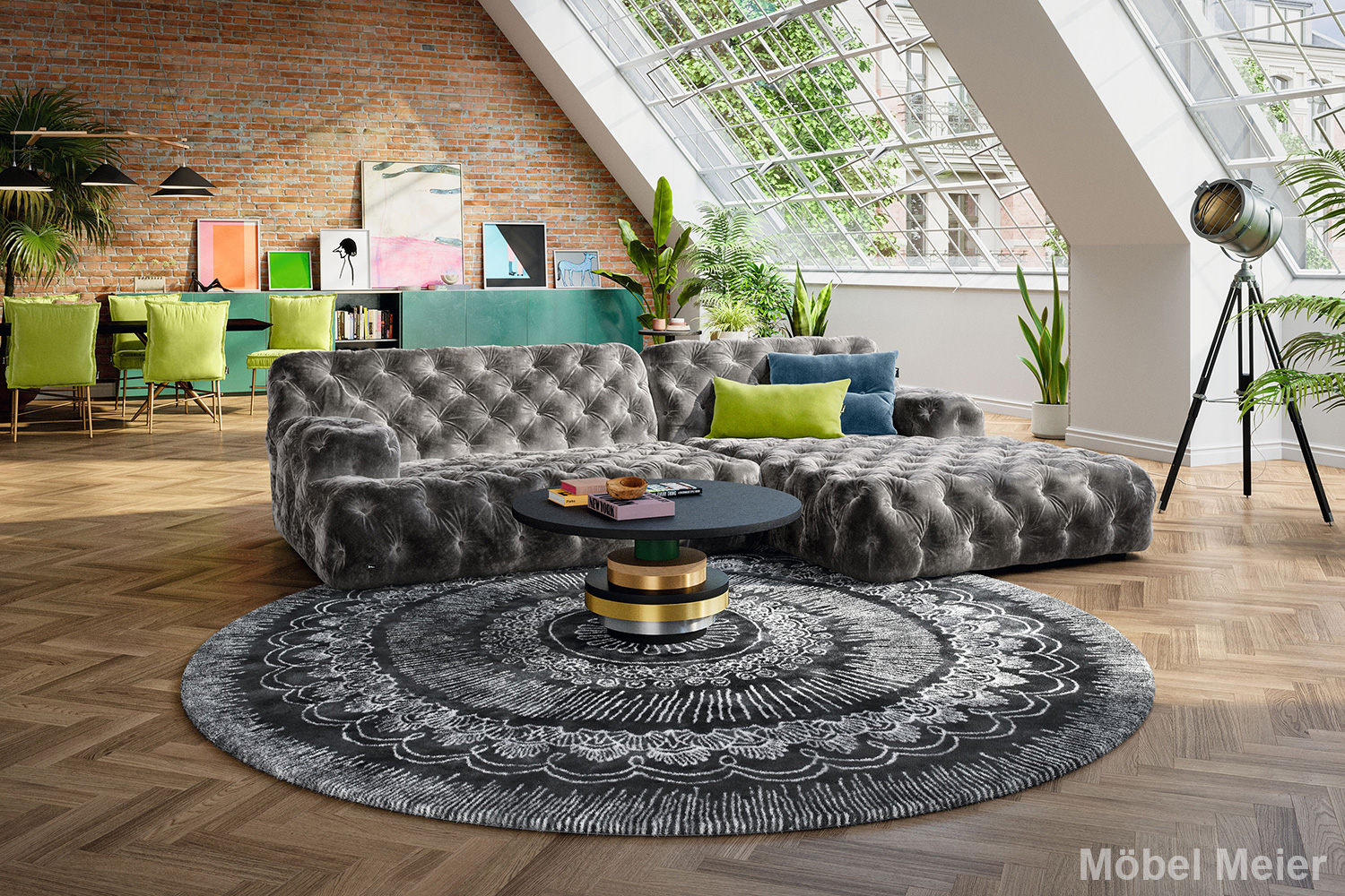 Sofa Bretz Cocoa Island